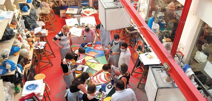 atelier artistique paris seminaire team building